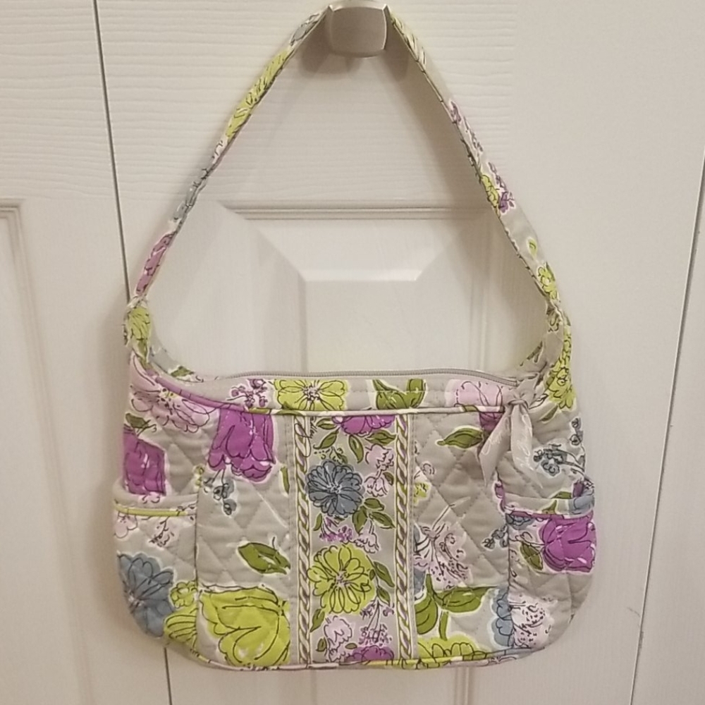 Vera Bradley retired Watercolor print shoulder bag